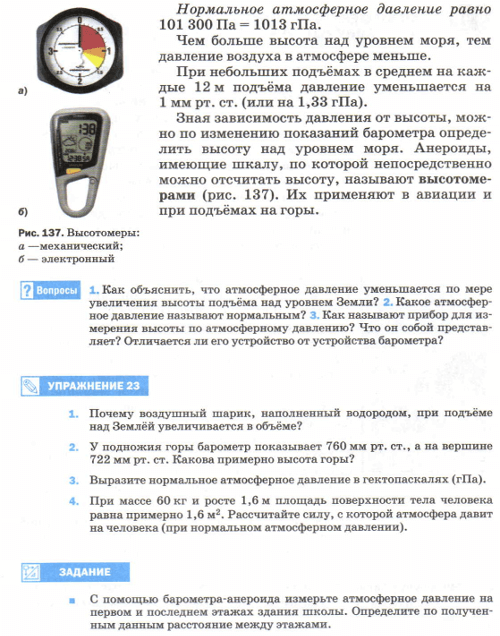 Барометры анероид. Цифровые и электронные барометры.